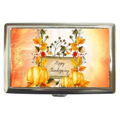 Happy Thanksgiving With Pumpkin Cigarette Money Cases by FantasyWorld7