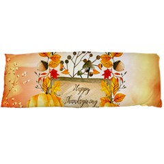 Happy Thanksgiving With Pumpkin Body Pillow Case Dakimakura (two Sides) by FantasyWorld7