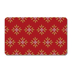 Pattern Background Holiday Magnet (rectangular) by Celenk