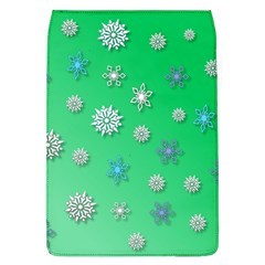 Snowflakes Winter Christmas Overlay Flap Covers (l)  by Celenk