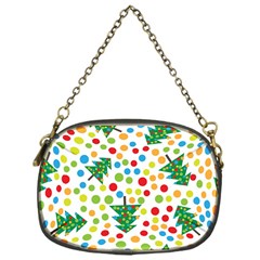 Pattern Circle Multi Color Chain Purses (one Side)  by Celenk