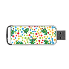 Pattern Circle Multi Color Portable Usb Flash (one Side) by Celenk