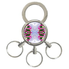 Seamless Tileable Pattern Design 3-ring Key Chains by Celenk