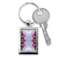 Seamless Tileable Pattern Design Key Chains (rectangle)  by Celenk