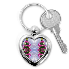 Seamless Tileable Pattern Design Key Chains (heart)  by Celenk