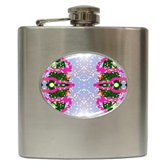 Seamless Tileable Pattern Design Hip Flask (6 Oz) by Celenk