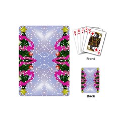 Seamless Tileable Pattern Design Playing Cards (mini)  by Celenk