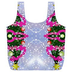 Seamless Tileable Pattern Design Full Print Recycle Bags (l) 