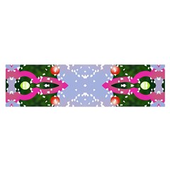 Seamless Tileable Pattern Design Satin Scarf (oblong) by Celenk