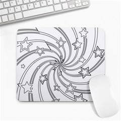 Star Christmas Pattern Texture Large Mousepads by Celenk