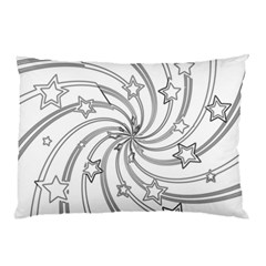 Star Christmas Pattern Texture Pillow Case (two Sides) by Celenk