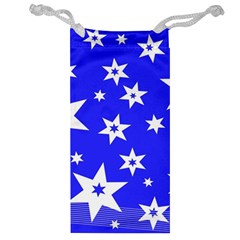 Star Background Pattern Advent Jewelry Bag by Celenk