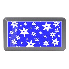 Star Background Pattern Advent Memory Card Reader (mini) by Celenk