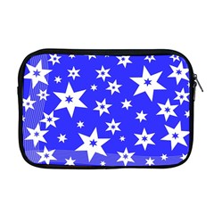 Star Background Pattern Advent Apple Macbook Pro 17  Zipper Case by Celenk