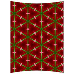 Textured Background Christmas Pattern Back Support Cushion by Celenk