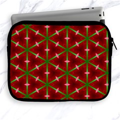 Textured Background Christmas Pattern Apple Ipad 2/3/4 Zipper Cases by Celenk