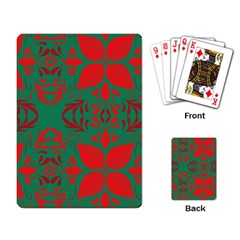 Christmas Background Playing Card by Celenk