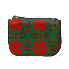 Christmas Background Mini Coin Purses by Celenk