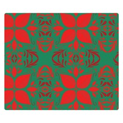 Christmas Background Double Sided Flano Blanket (small)  by Celenk