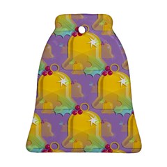 Seamless Repeat Repeating Pattern Bell Ornament (two Sides) by Celenk