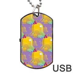 Seamless Repeat Repeating Pattern Dog Tag Usb Flash (one Side) by Celenk