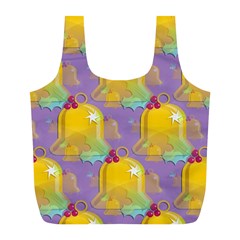 Seamless Repeat Repeating Pattern Full Print Recycle Bags (l)  by Celenk