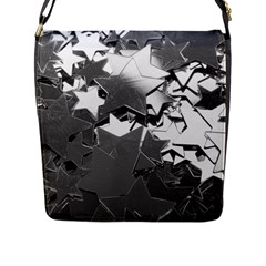 Background Celebration Christmas Flap Messenger Bag (l)  by Celenk