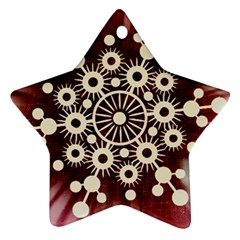 Background Star Red Abstract Ornament (star) by Celenk