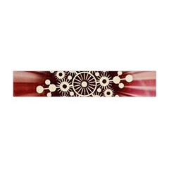 Background Star Red Abstract Flano Scarf (mini) by Celenk