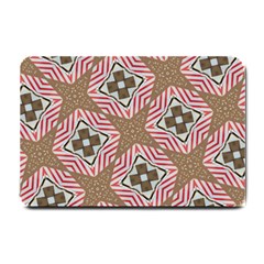 Pattern Texture Moroccan Print Small Doormat  by Celenk