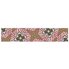 Pattern Texture Moroccan Print Small Flano Scarf