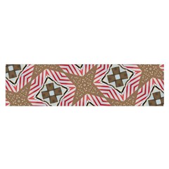 Pattern Texture Moroccan Print Satin Scarf (oblong) by Celenk