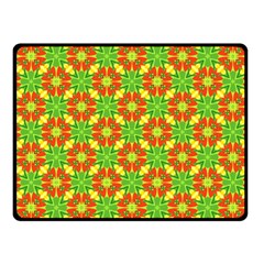 Pattern Texture Christmas Colors Fleece Blanket (small) by Celenk