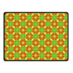 Pattern Texture Christmas Colors Double Sided Fleece Blanket (small) 