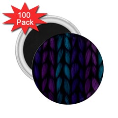 Background Weave Plait Blue Purple 2 25  Magnets (100 Pack)  by Celenk