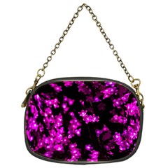 Abstract Background Purple Bright Chain Purses (one Side)  by Celenk