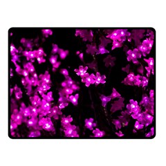 Abstract Background Purple Bright Fleece Blanket (small) by Celenk