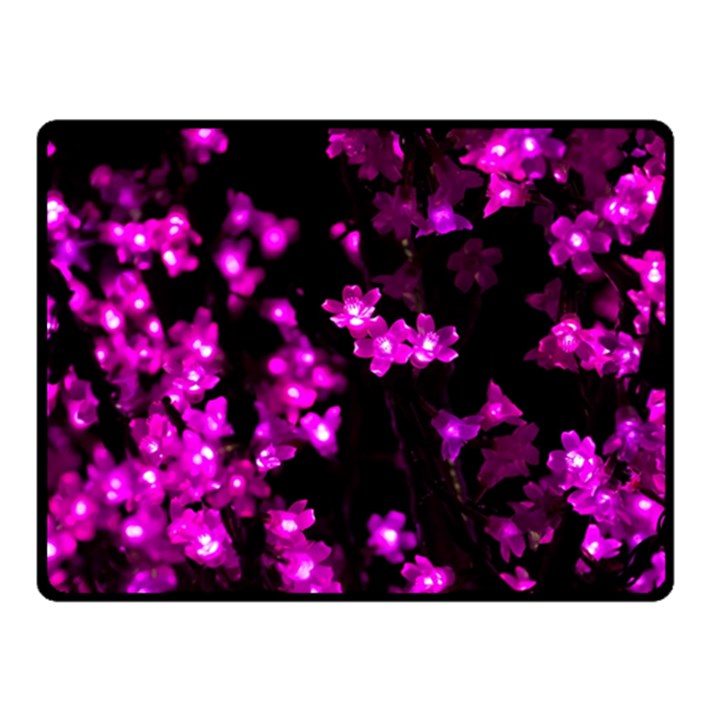 Abstract Background Purple Bright Fleece Blanket (Small)