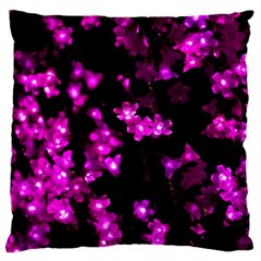 Abstract Background Purple Bright Standard Flano Cushion Case (two Sides) by Celenk