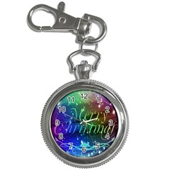 Christmas Greeting Card Frame Key Chain Watches by Celenk