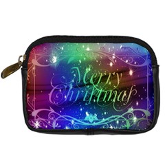 Christmas Greeting Card Frame Digital Camera Cases by Celenk