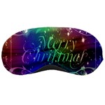 Christmas Greeting Card Frame Sleeping Masks Front