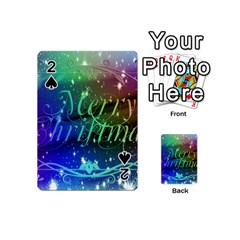 Christmas Greeting Card Frame Playing Cards 54 (mini) 