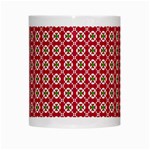 Christmas Wrapping Paper White Mugs Center