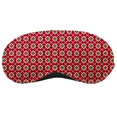 Christmas Wrapping Paper Sleeping Masks by Celenk