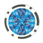 Christmas Background Wallpaper Poker Chip Card Guard (10 pack) Front