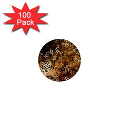 Star Sky Graphic Night Background 1  Mini Buttons (100 Pack)  by Celenk