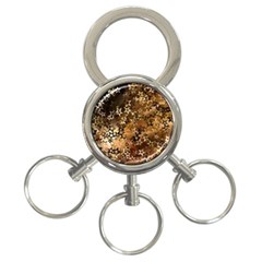 Star Sky Graphic Night Background 3-ring Key Chains by Celenk