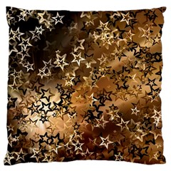 Star Sky Graphic Night Background Large Cushion Case (two Sides) by Celenk