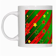 Star Sky Graphic Night Background White Mugs by Celenk